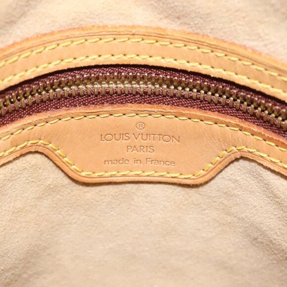 LOUIS VUITTON Nomad leather Bucket PM Shoulder Bag Beige M85001 LV Auth 118104 - Picture 5 of 16